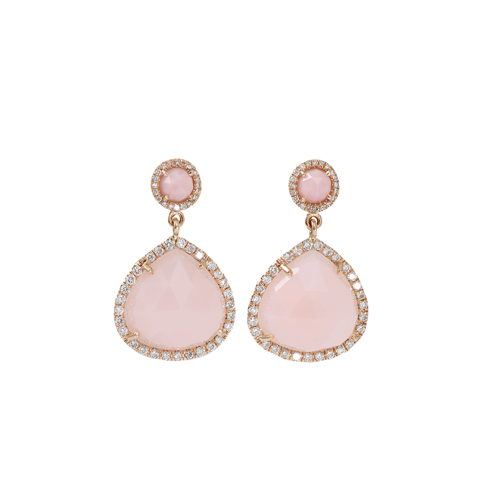 IRENE NEUWIRTH JEWELRY-Pink Opal Drop Earrings-ROSE GOLD