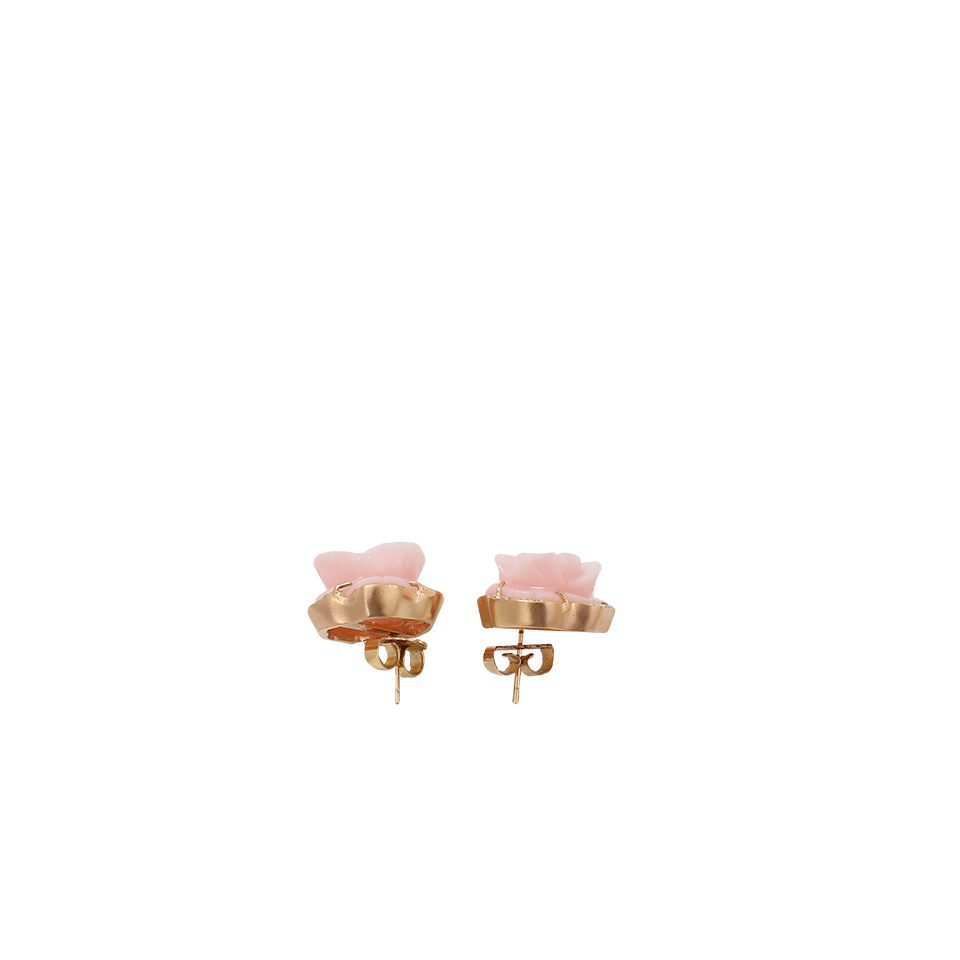 IRENE NEUWIRTH JEWELRY-Pink Opal Flower Earrings-ROSE GOLD