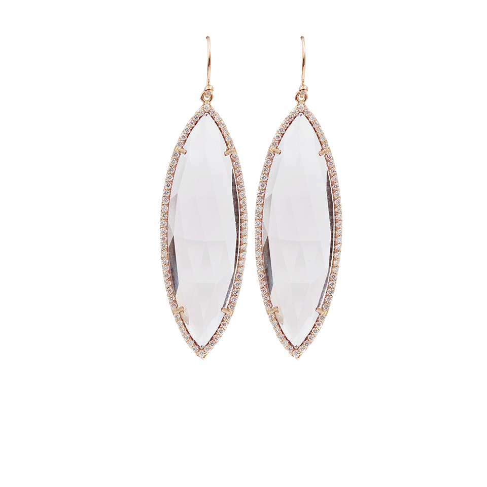 IRENE NEUWIRTH JEWELRY-Rose Cut Rose De France Earrings-ROSE GOLD