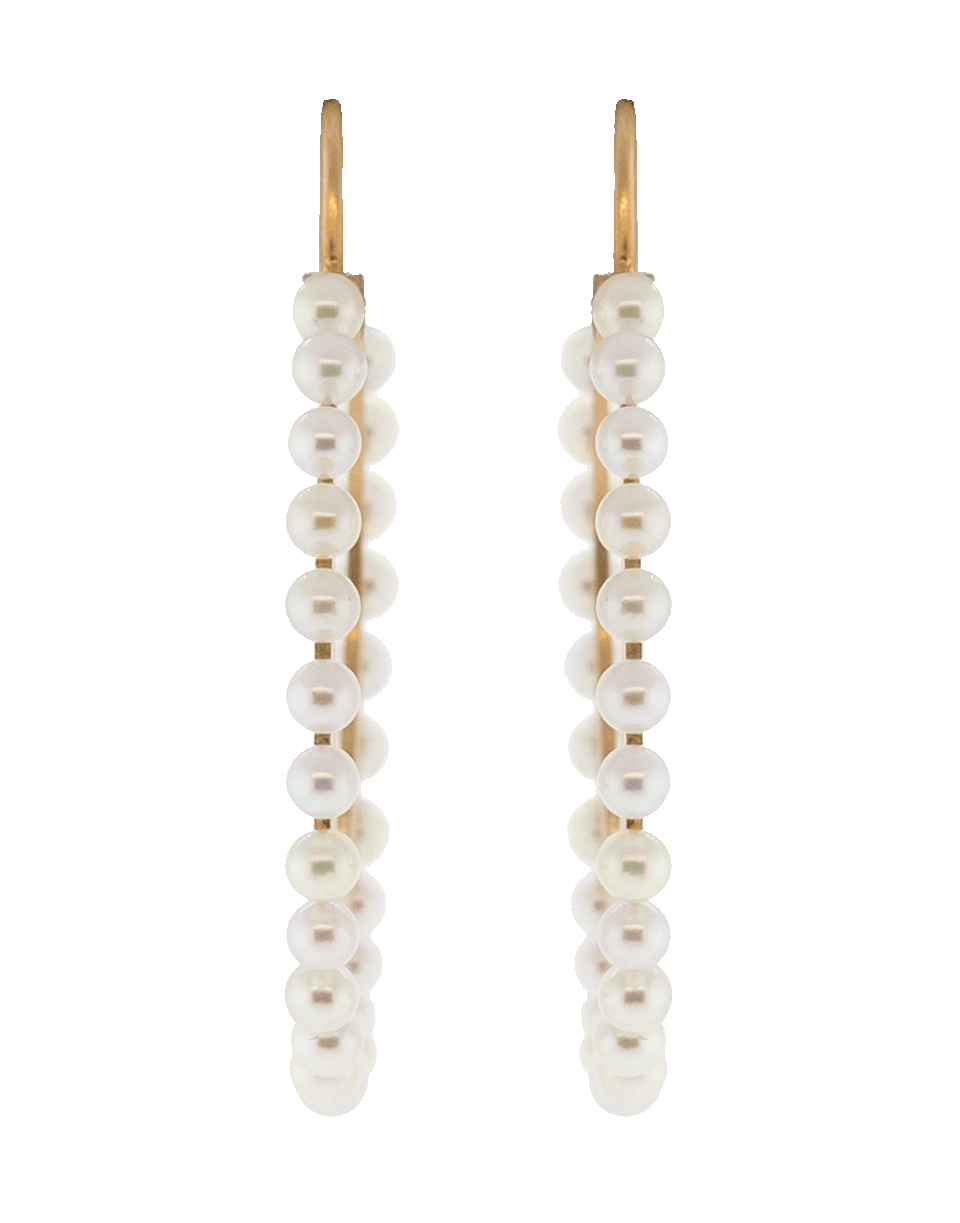 IRENE NEUWIRTH JEWELRY-Small Akoya Pearl Hoop Earrings-ROSE GOLD