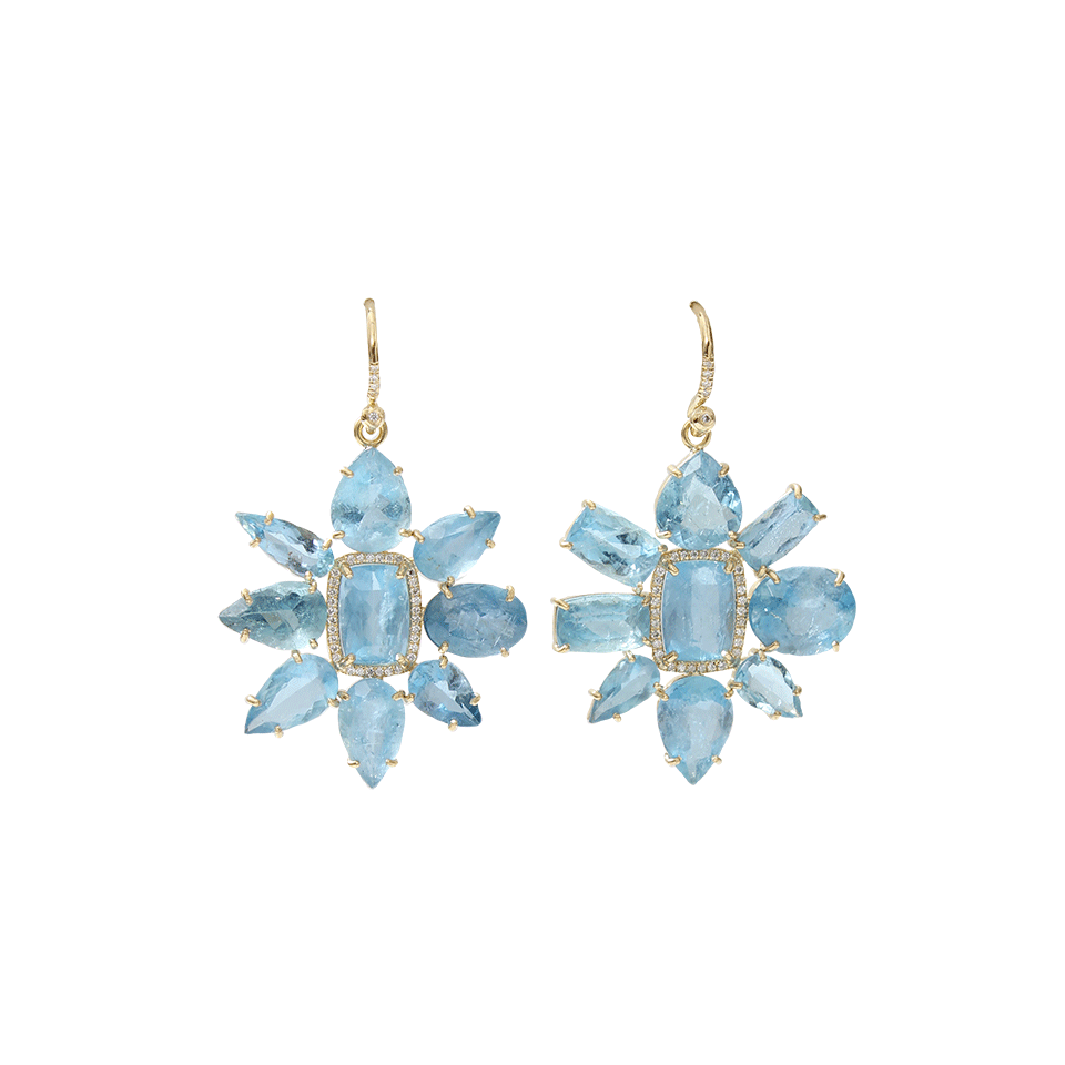 IRENE NEUWIRTH JEWELRY-Limited Edition Aquamarine Earrings-YELLOW GOLD