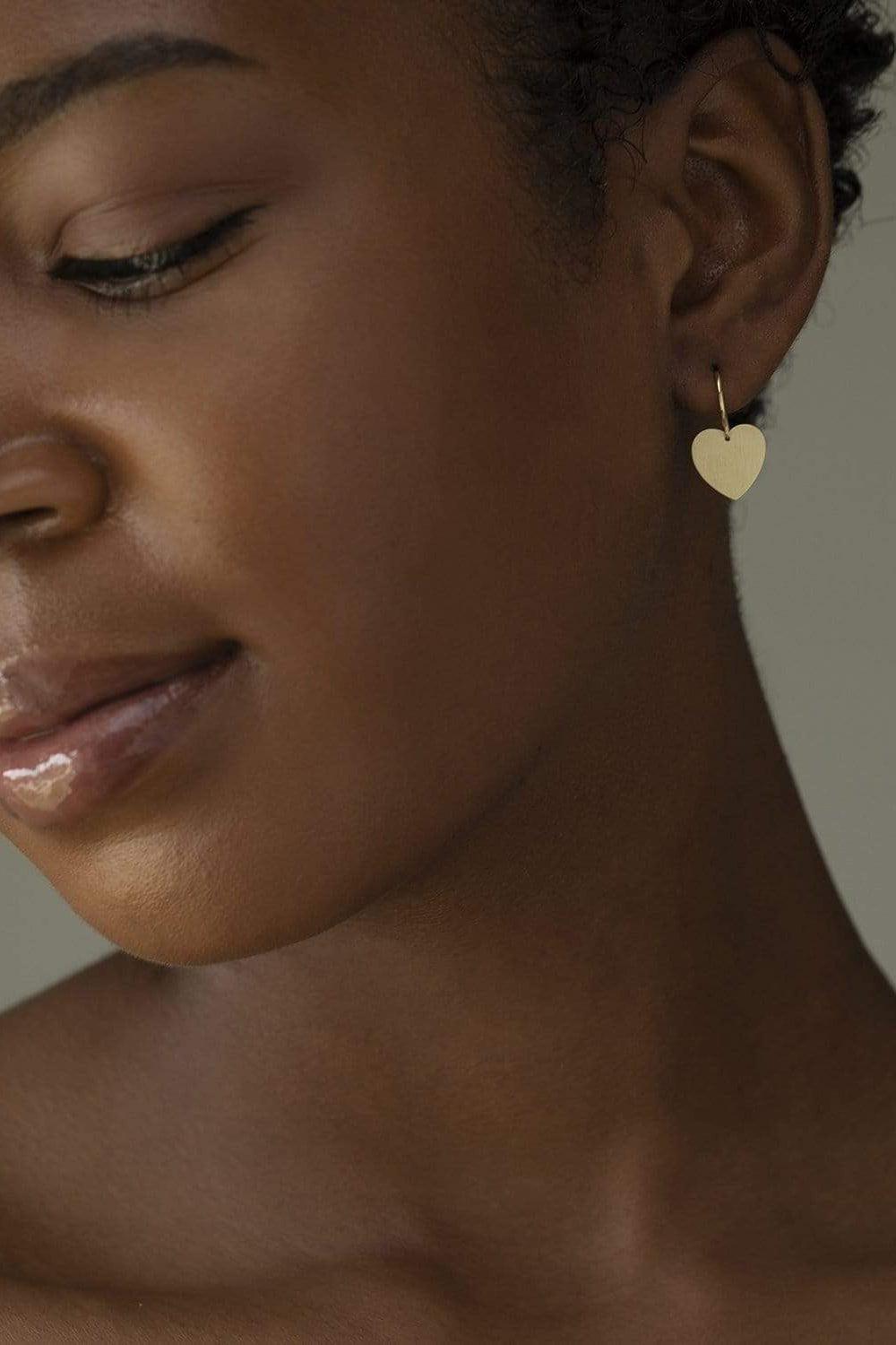 IRENE NEUWIRTH JEWELRY-Medium Love Earrings-YELLOW GOLD