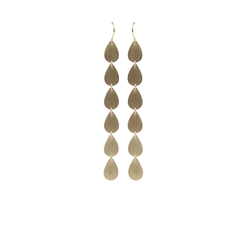 IRENE NEUWIRTH JEWELRY-Six Teardrop Earrings-YELLOW GOLD