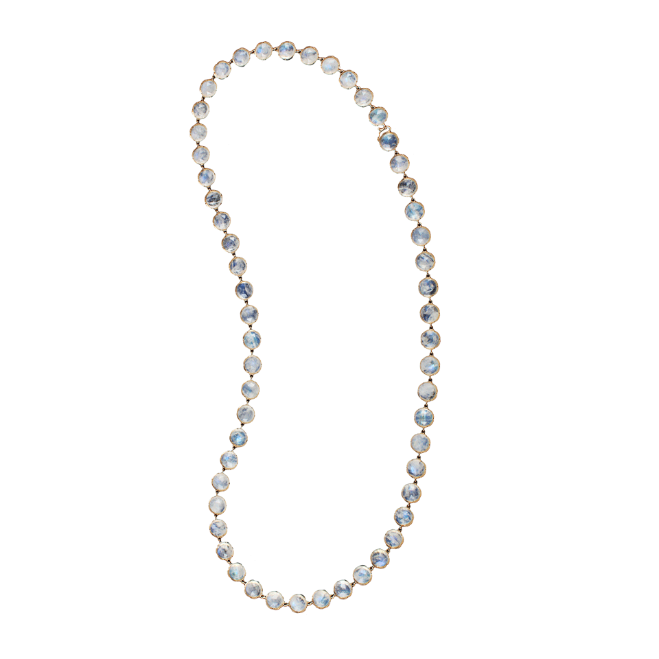 IRENE NEUWIRTH JEWELRY-11MM Moonstone Necklace-ROSE GOLD