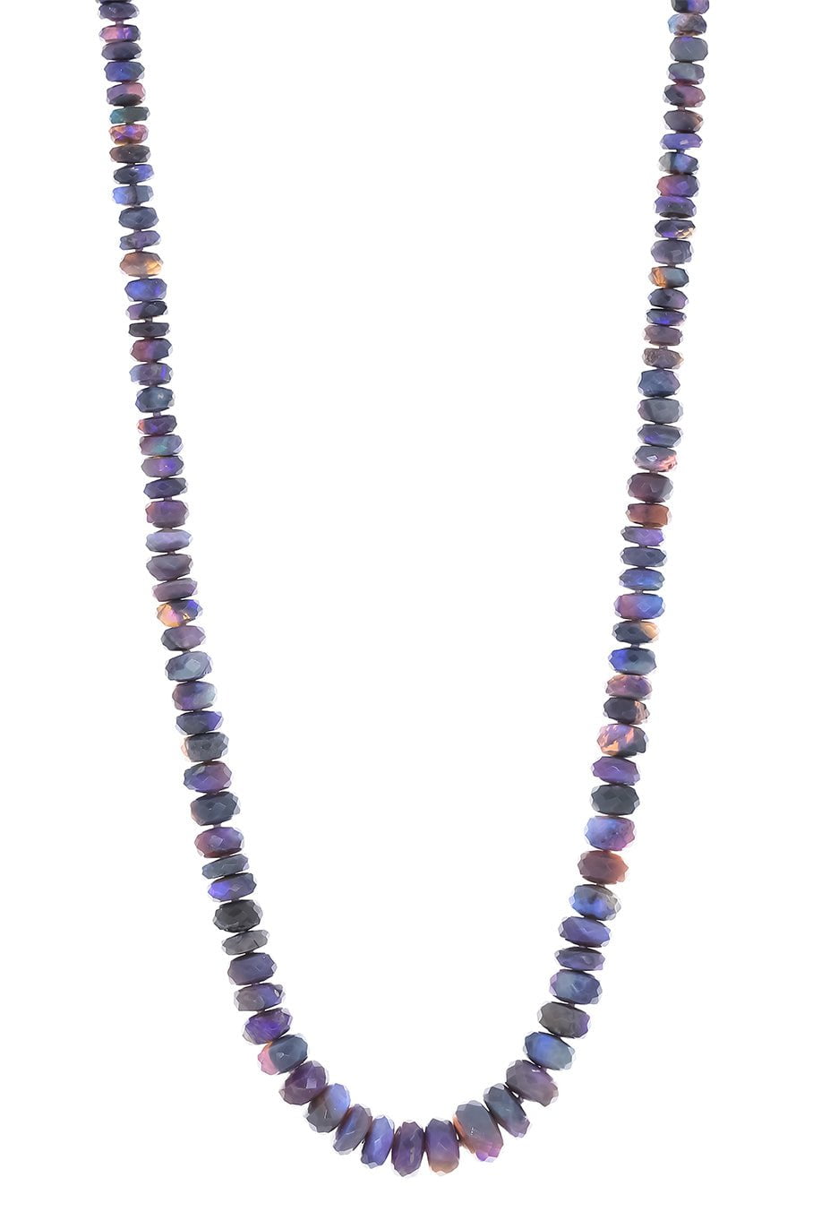 IRENE NEUWIRTH JEWELRY-Faceted Opal Bead Necklace-ROSE GOLD