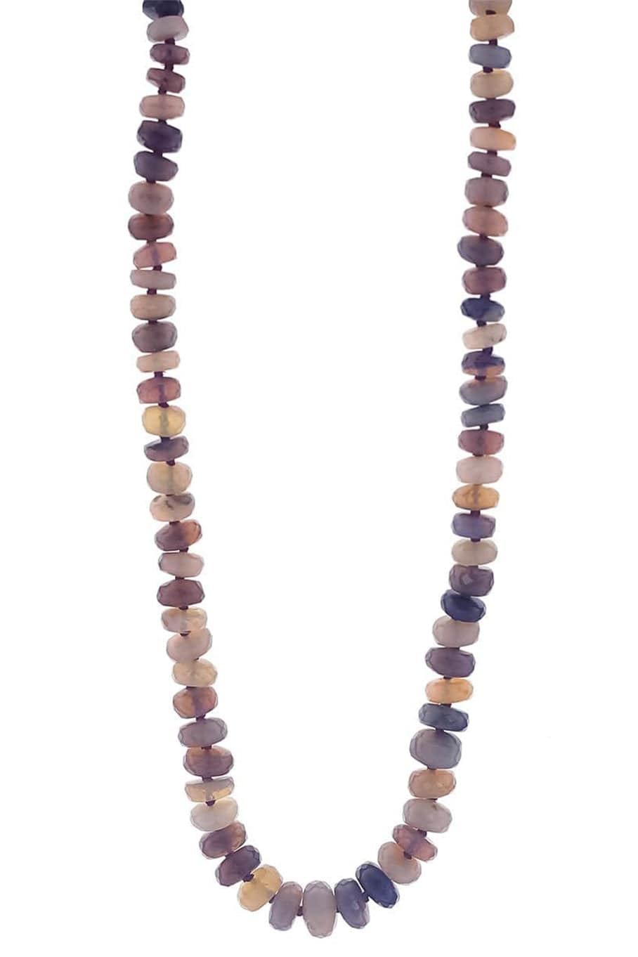 IRENE NEUWIRTH JEWELRY-Faceted Opal Necklace-ROSE GOLD
