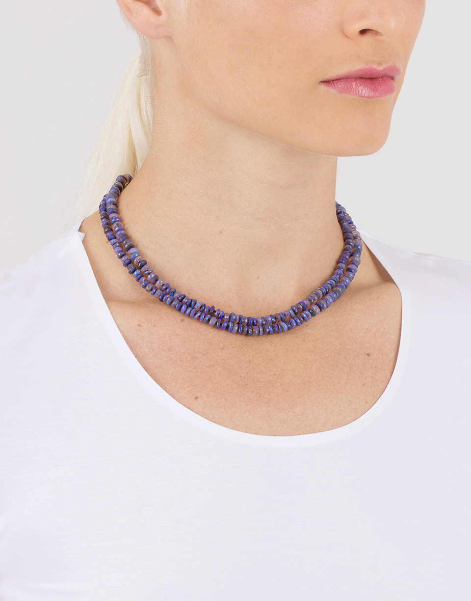 IRENE NEUWIRTH JEWELRY-Opal Bead Necklace-ROSE GOLD