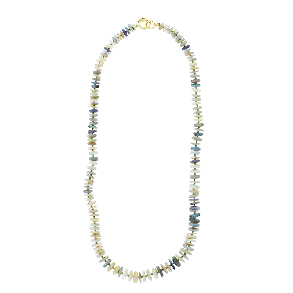 IRENE NEUWIRTH JEWELRY-Opal Bead Necklace-YELLOW GOLD