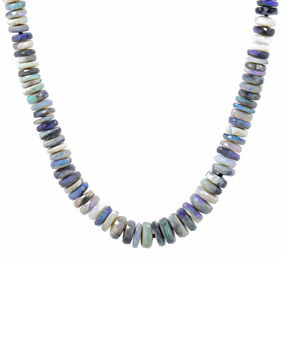 IRENE NEUWIRTH JEWELRY-Opal Bead Necklace-YELLOW GOLD