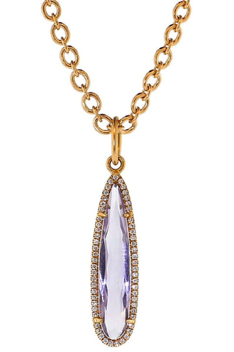 IRENE NEUWIRTH JEWELRY-Rose De France Pendant-ROSE GOLD