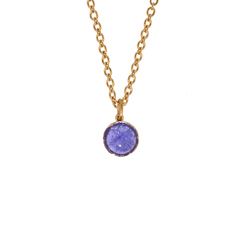 IRENE NEUWIRTH JEWELRY-Tanzanite Pendant-ROSE GOLD