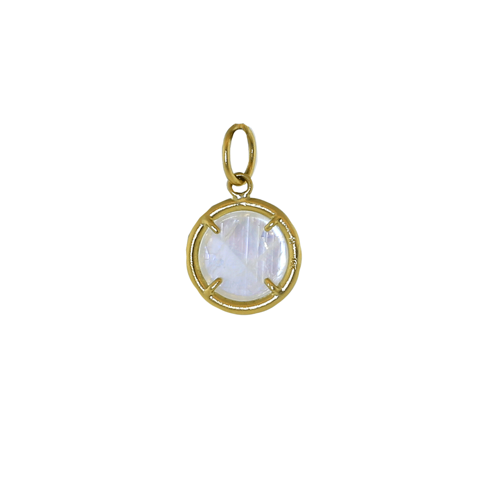 IRENE NEUWIRTH JEWELRY-Rainbow Moonstone Pendant-YELLOW GOLD