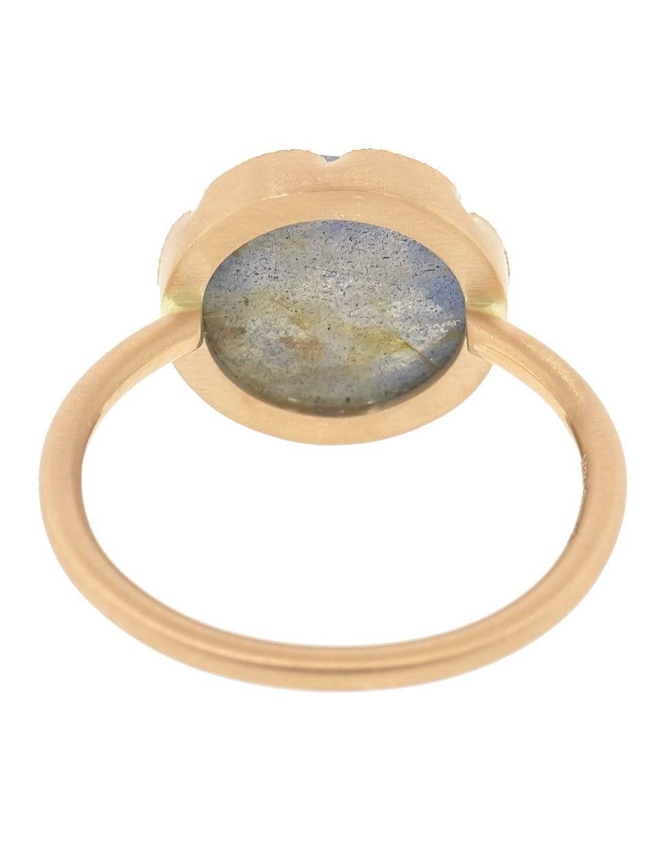 IRENE NEUWIRTH JEWELRY-Rose Cut Labradorite Ring-ROSE GOLD