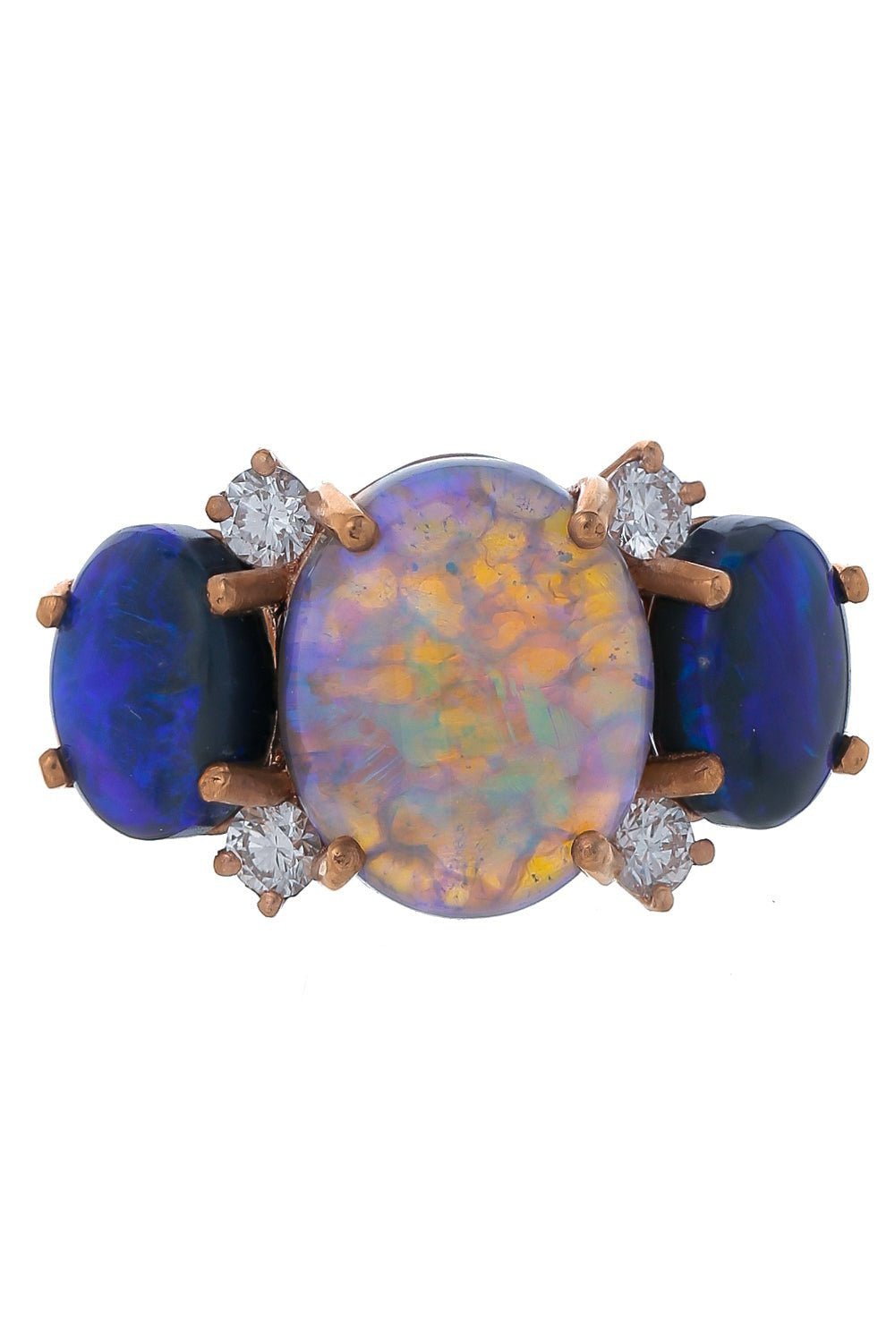 IRENE NEUWIRTH JEWELRY-Diamond Opal Ring-ROSE GOLD