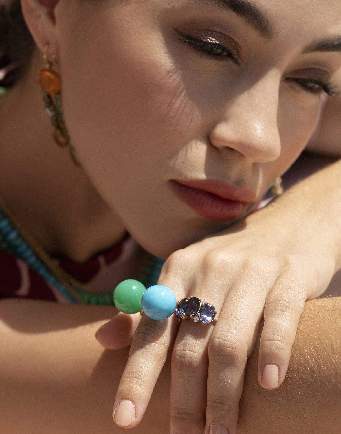 IRENE NEUWIRTH JEWELRY-Gemmy Gem Tanzanite Ring-ROSE GOLD