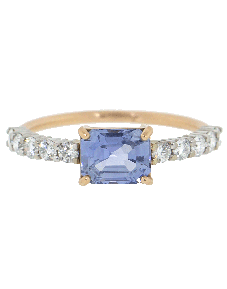 IRENE NEUWIRTH JEWELRY-Sapphire and Diamond Ring-ROSE GOLD