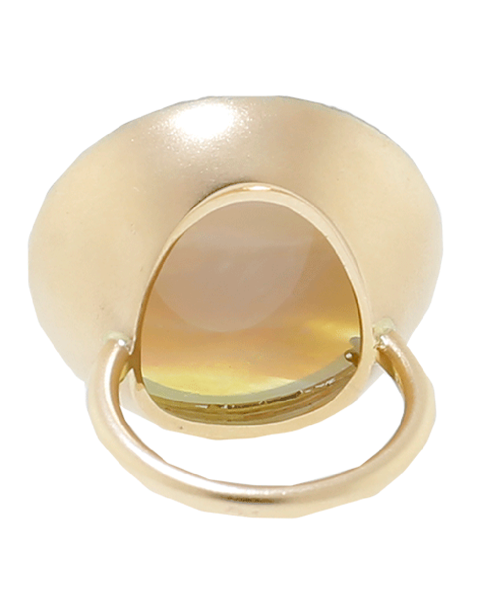 IRENE NEUWIRTH JEWELRY-Opal And Diamond Pave Ring-ROSE GOLD