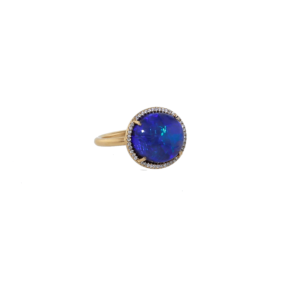 IRENE NEUWIRTH JEWELRY-Opal Diamond Pave Ring-ROSE GOLD