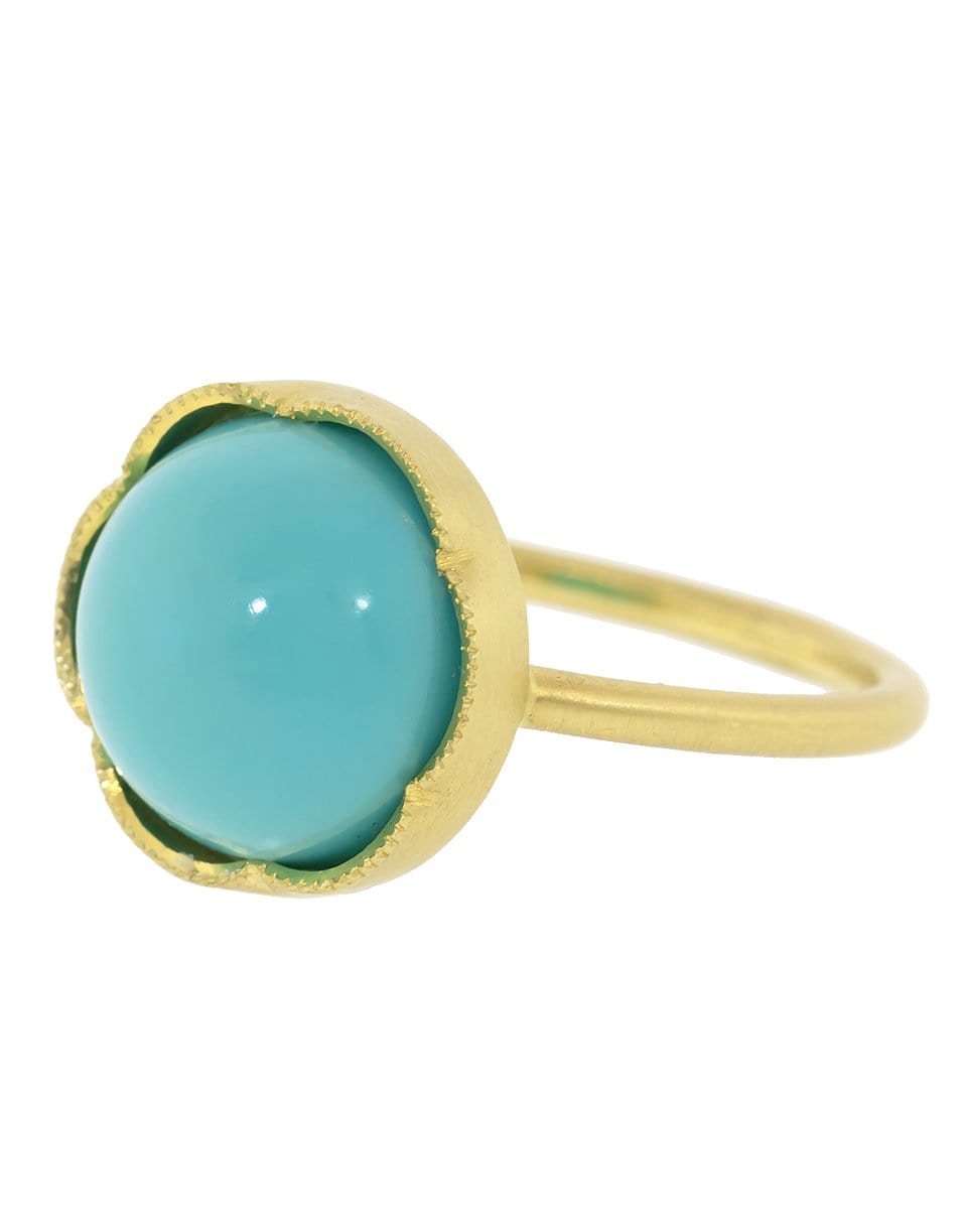 IRENE NEUWIRTH JEWELRY-Kingman Turquoise Ring-YELLOW GOLD