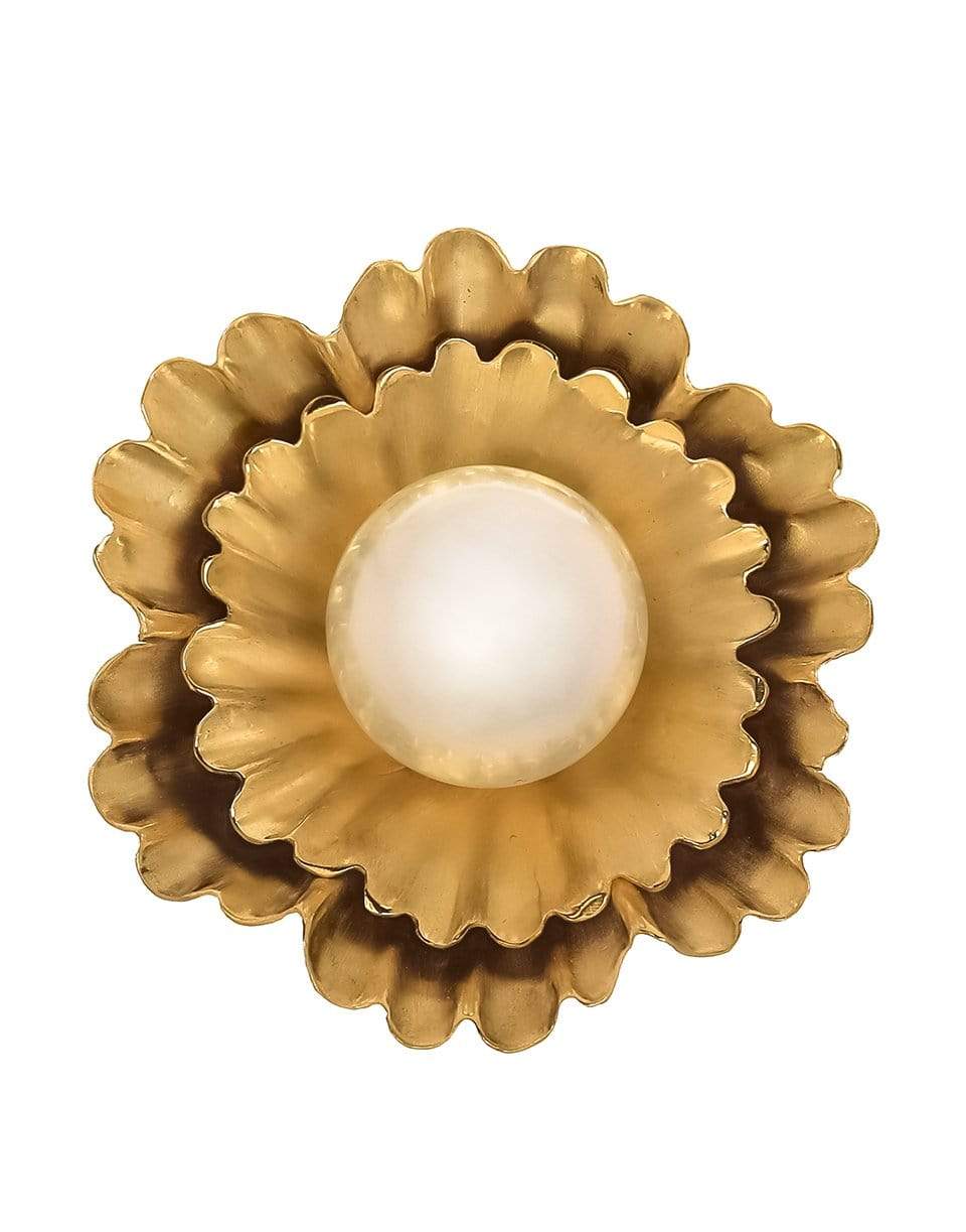 IRENE NEUWIRTH JEWELRY-Super Bloom Pearl Ring-YELLOW GOLD