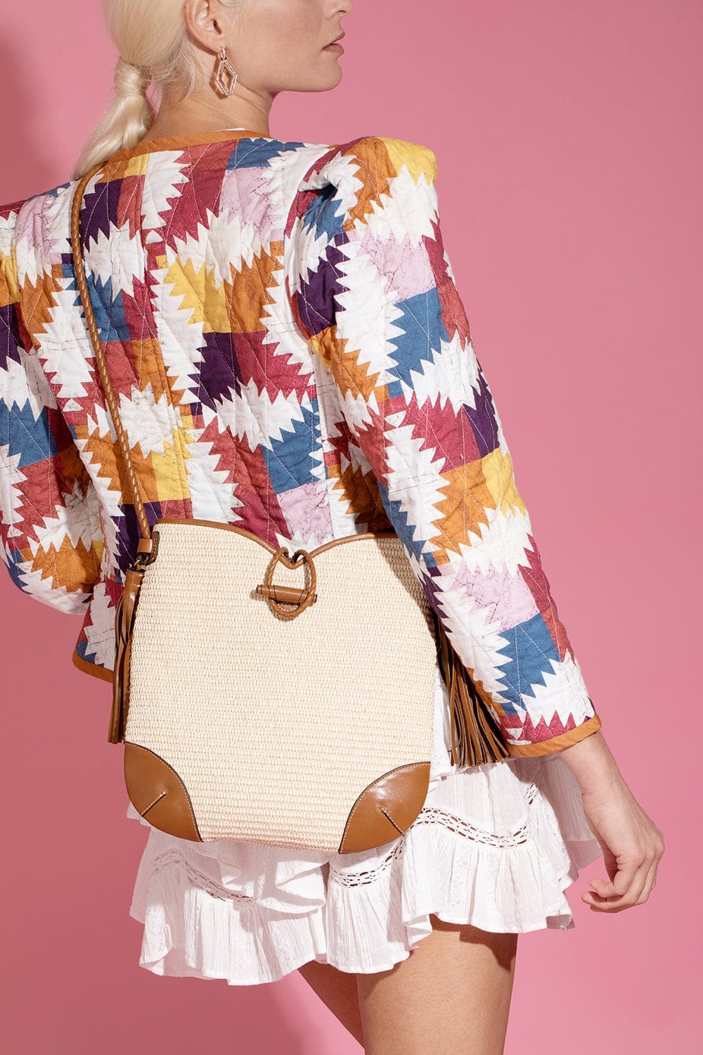 ISABEL MARANT ETOILE-Tyag Crossbody Bag-NATURAL