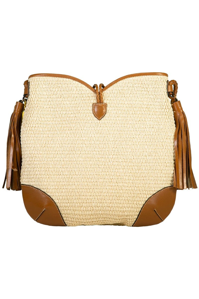 ISABEL MARANT ETOILE-Tyag Crossbody Bag-NATURAL