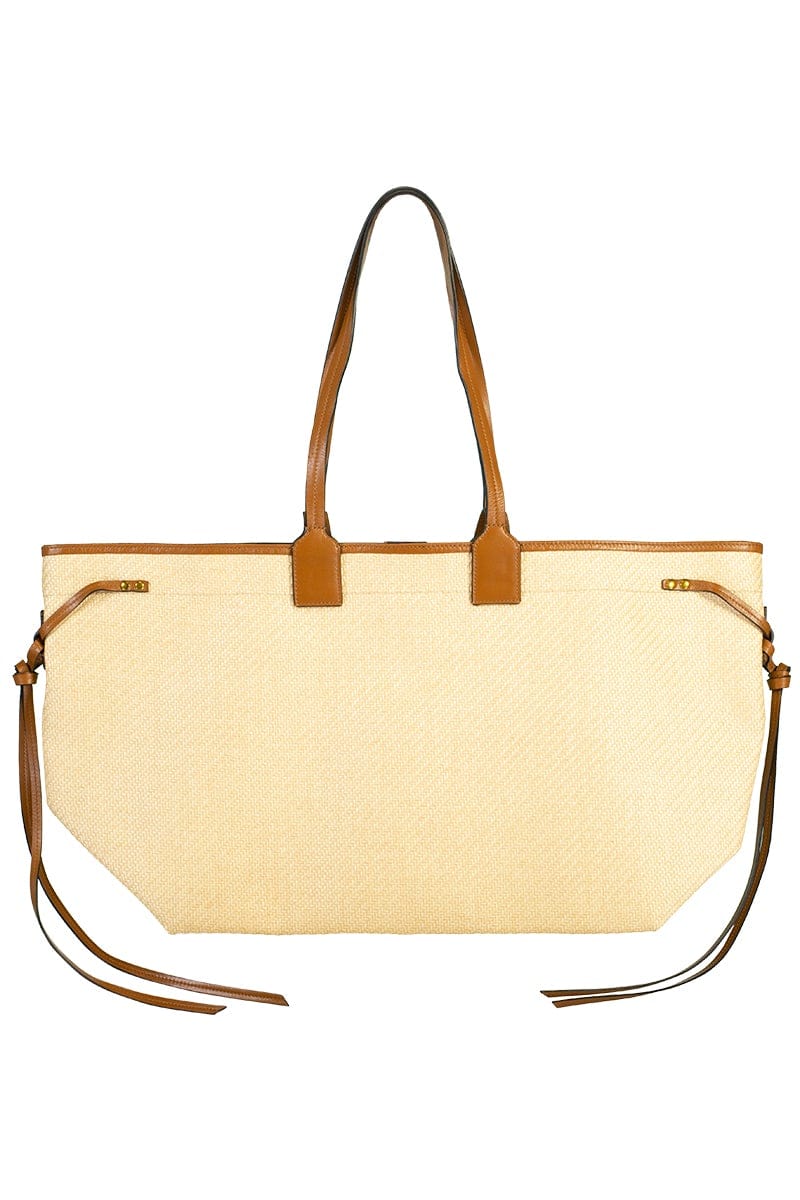 ISABEL MARANT ETOILE-Wydra Tote-NATURAL
