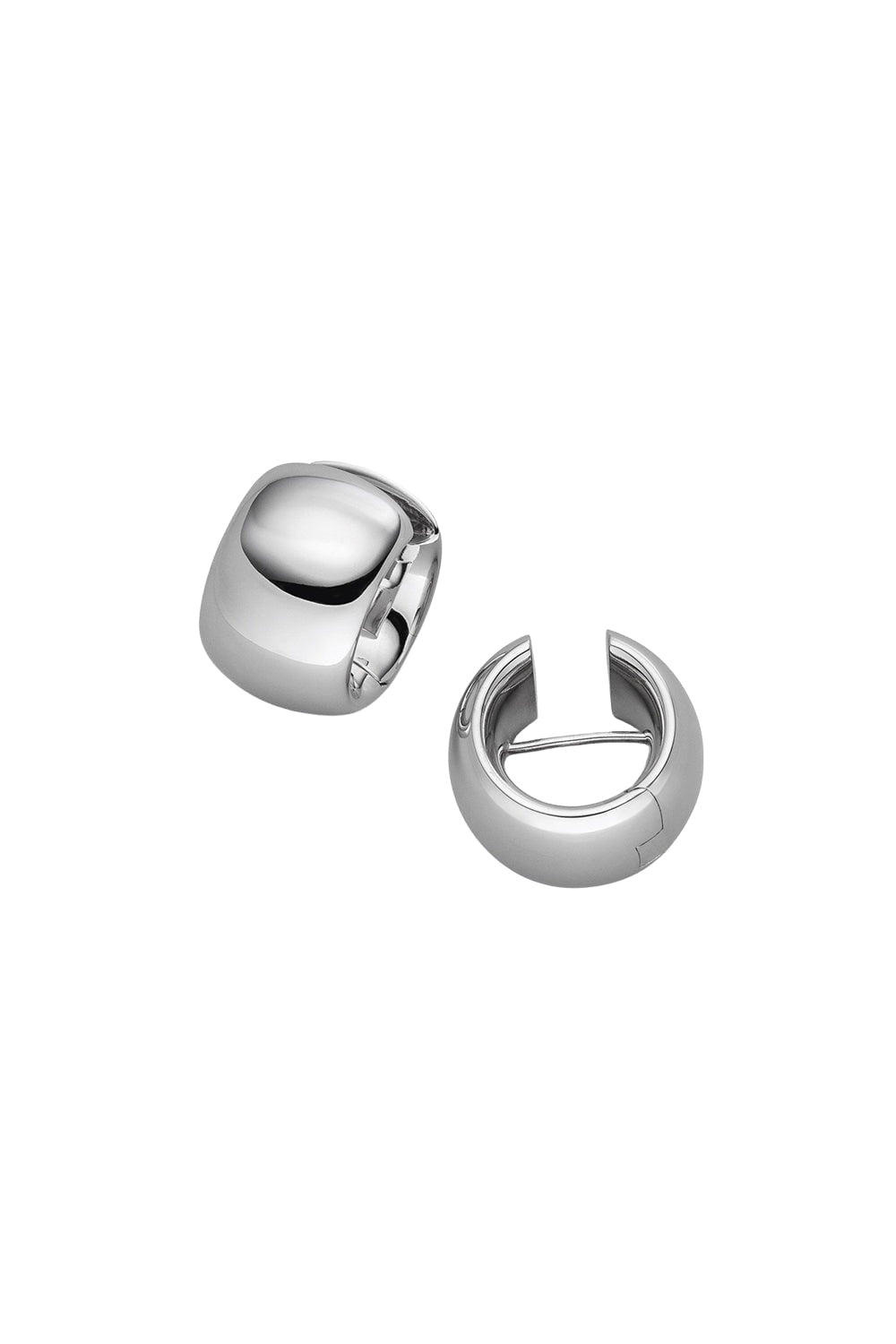 Ellipse Creole Earrings-ROSE GOLD-JEWELRYFINE JEWELEARRING-ISABELLE FA