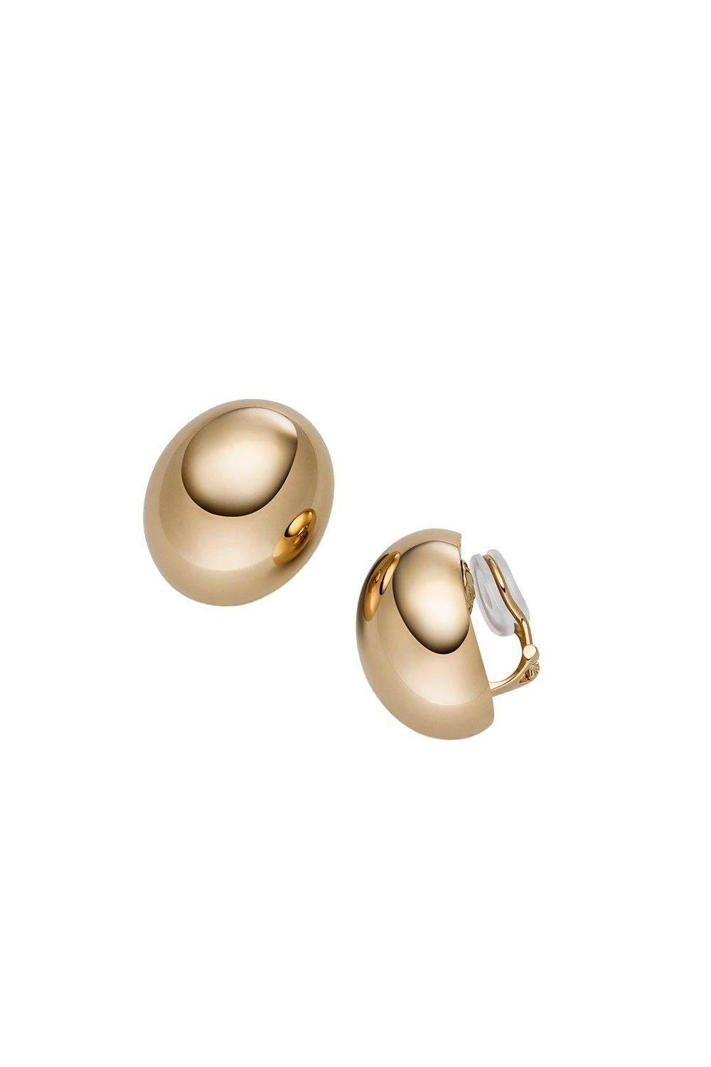 Ellipse Creole Earrings-ROSE GOLD-JEWELRYFINE JEWELEARRING-ISABELLE FA