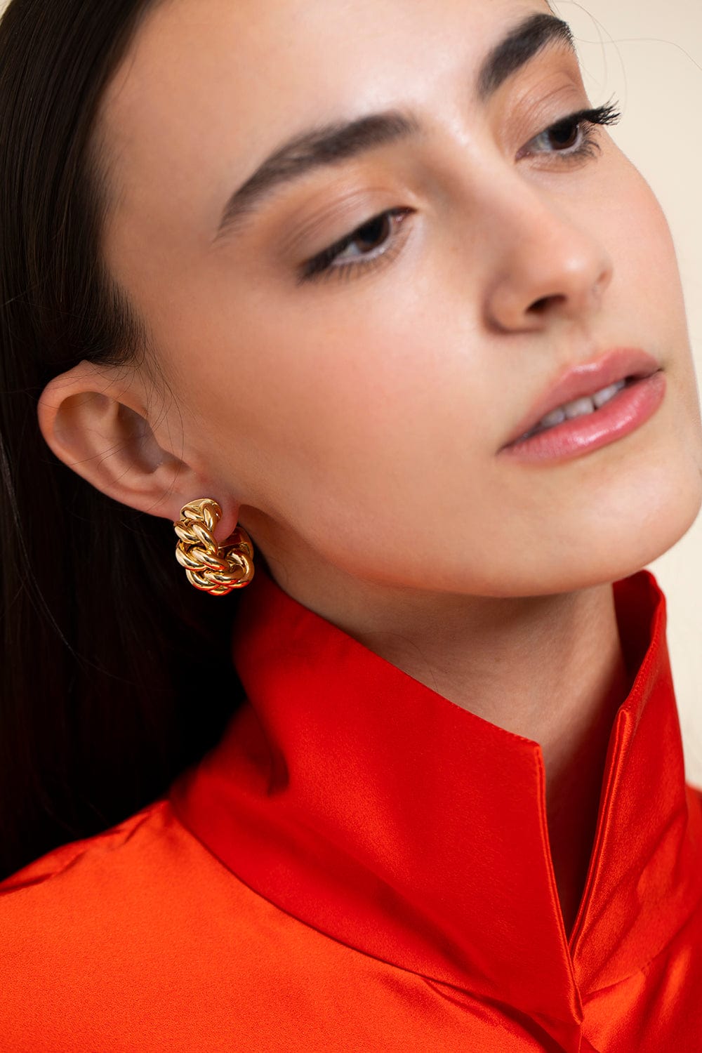 ISABELLE FA-Altesse Creole Earrings-