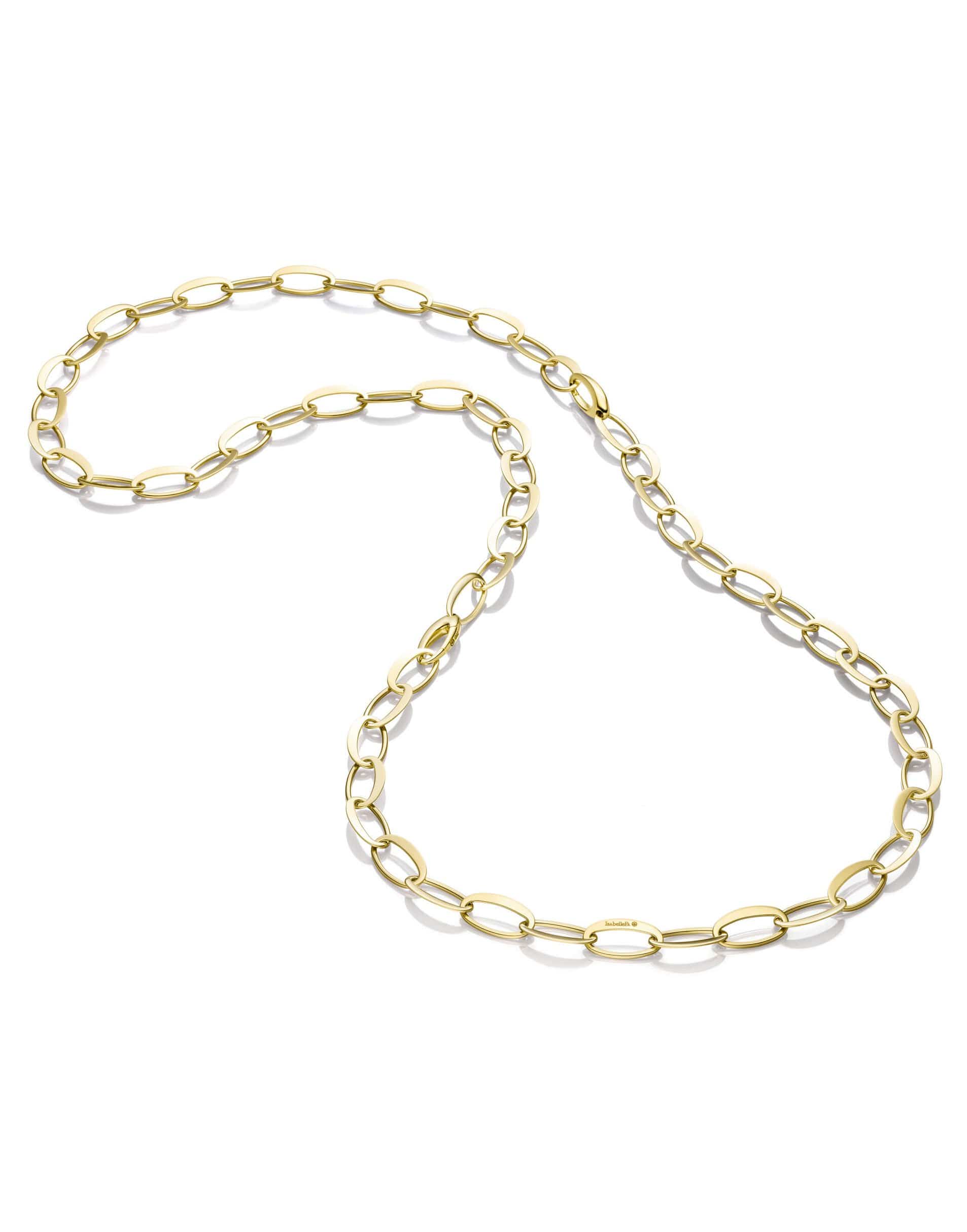 ISABELLE FA-Ecaille Necklace-YELLOW GOLD