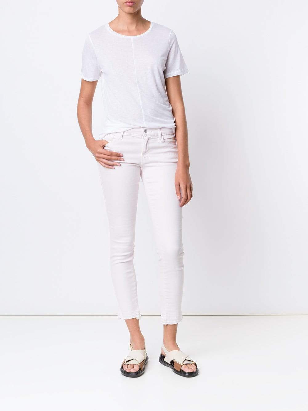 J BRAND-No Hem Skinny Jean-