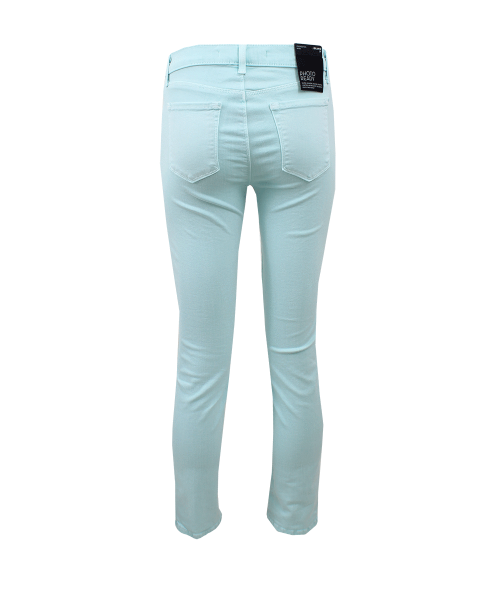J BRAND-Mid-Rise Cropped Rail Jean-
