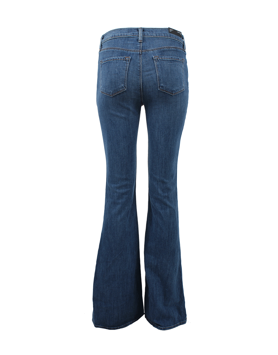 J BRAND-High-Rise Flare Stretch Jeans-