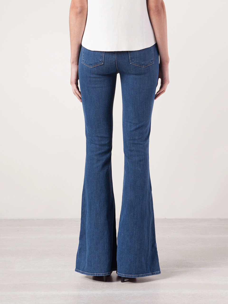 J BRAND-High-Rise Flare Stretch Jeans-
