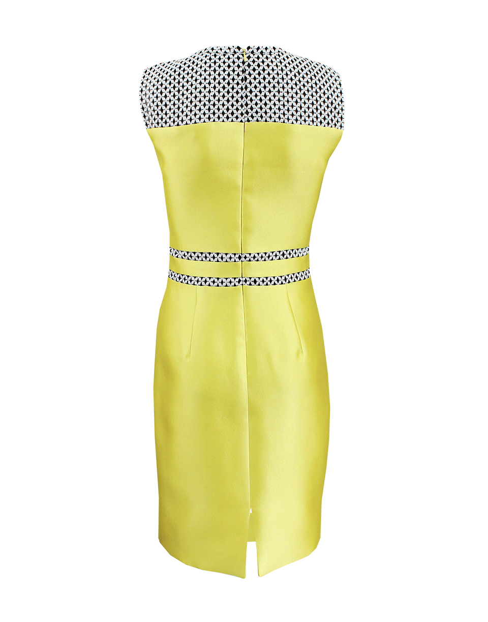 J MENDEL-Graphic Lace Dress-