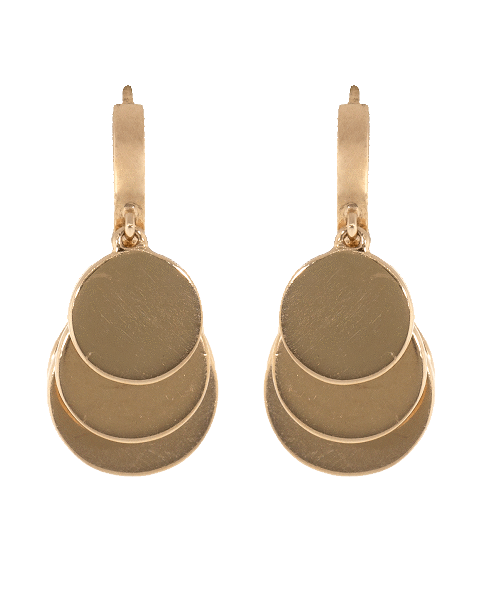 JACQUIE AICHE-Large Disco Shaker Hoops-ROSE GOLD