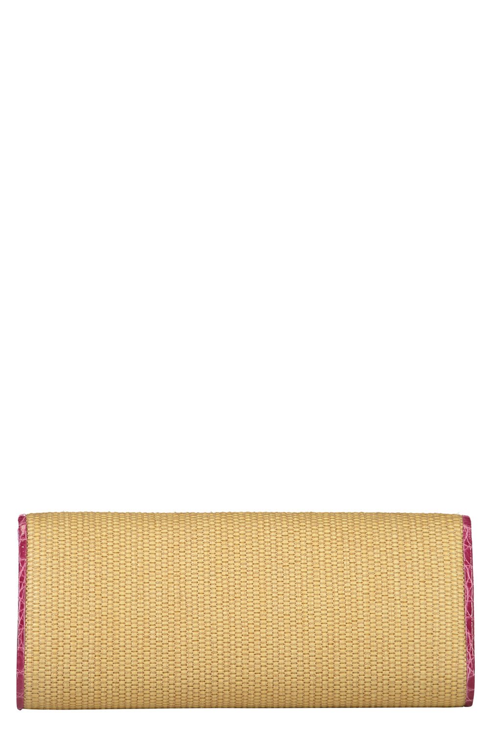 JADA LOVELESS-Petite Classic Clutch-FUSCHIA