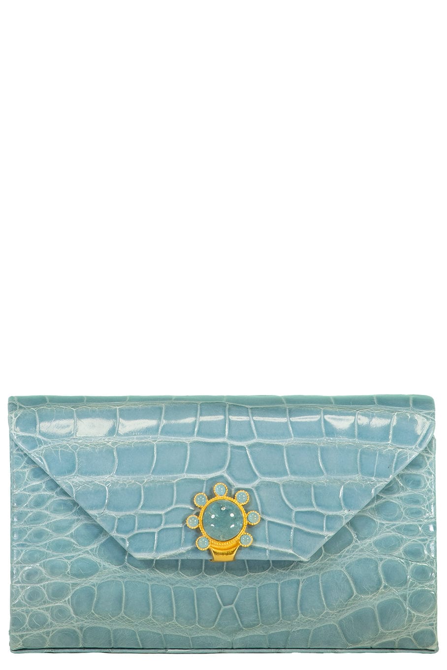 JADA LOVELESS-Isabel Box Clutch - Seaglass-SEAGLASS