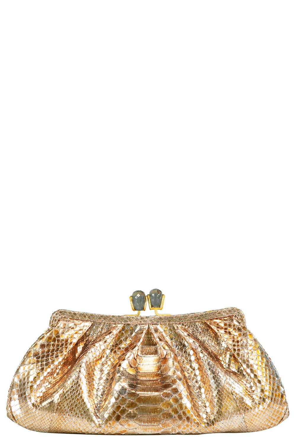 JADA LOVELESS-Kisslock Clutch - Rose Gold-ROSE GLD