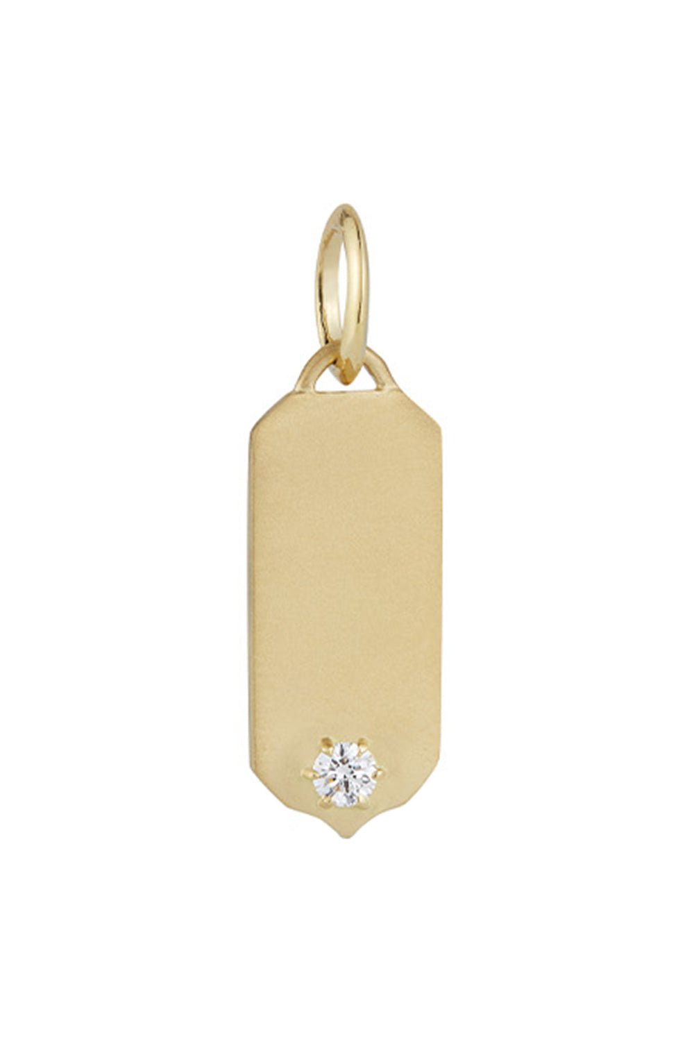 JADE TRAU-Betty Tag-YELLOW GOLD