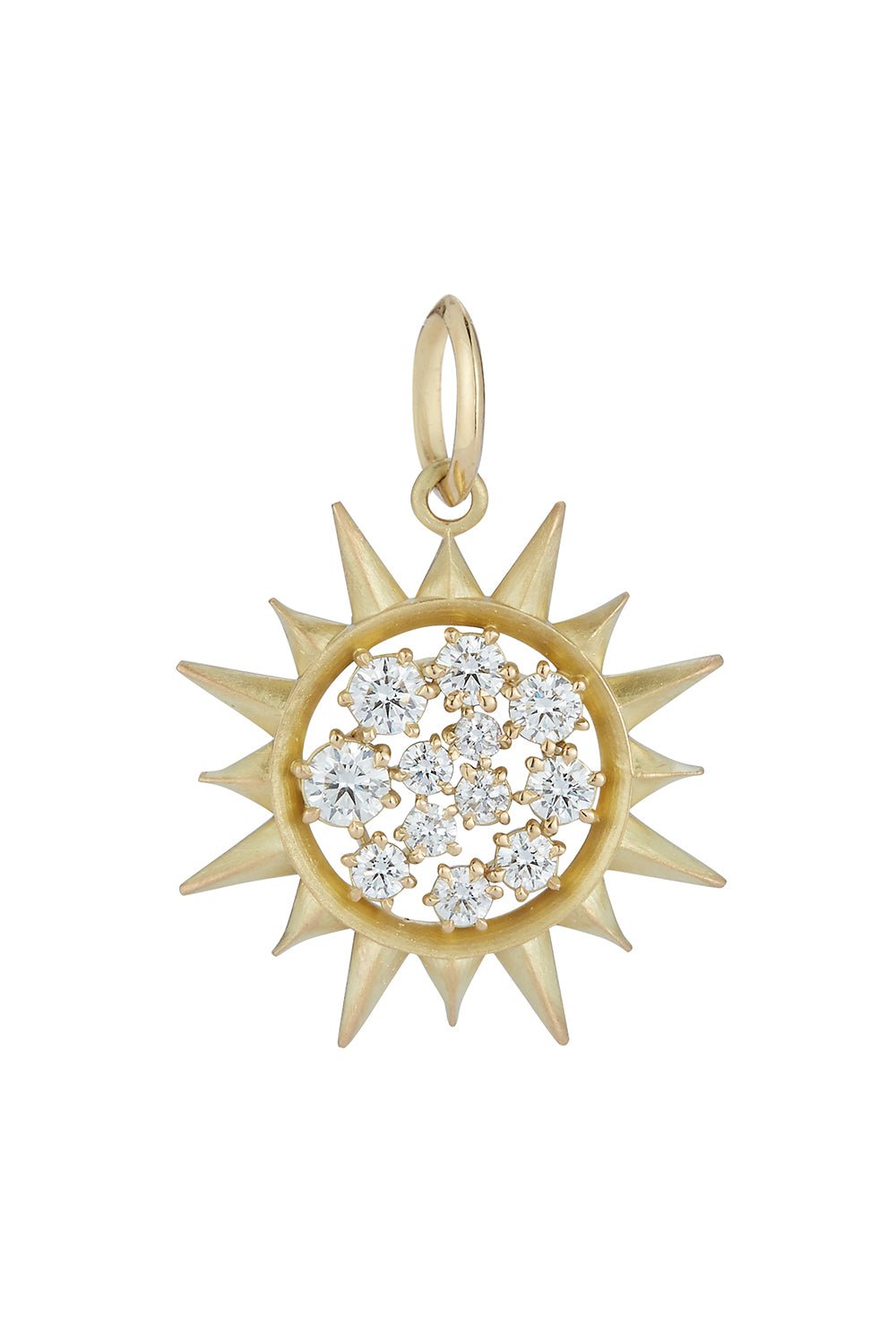 JADE TRAU-Margot Sun Charm-YELLOW GOLD