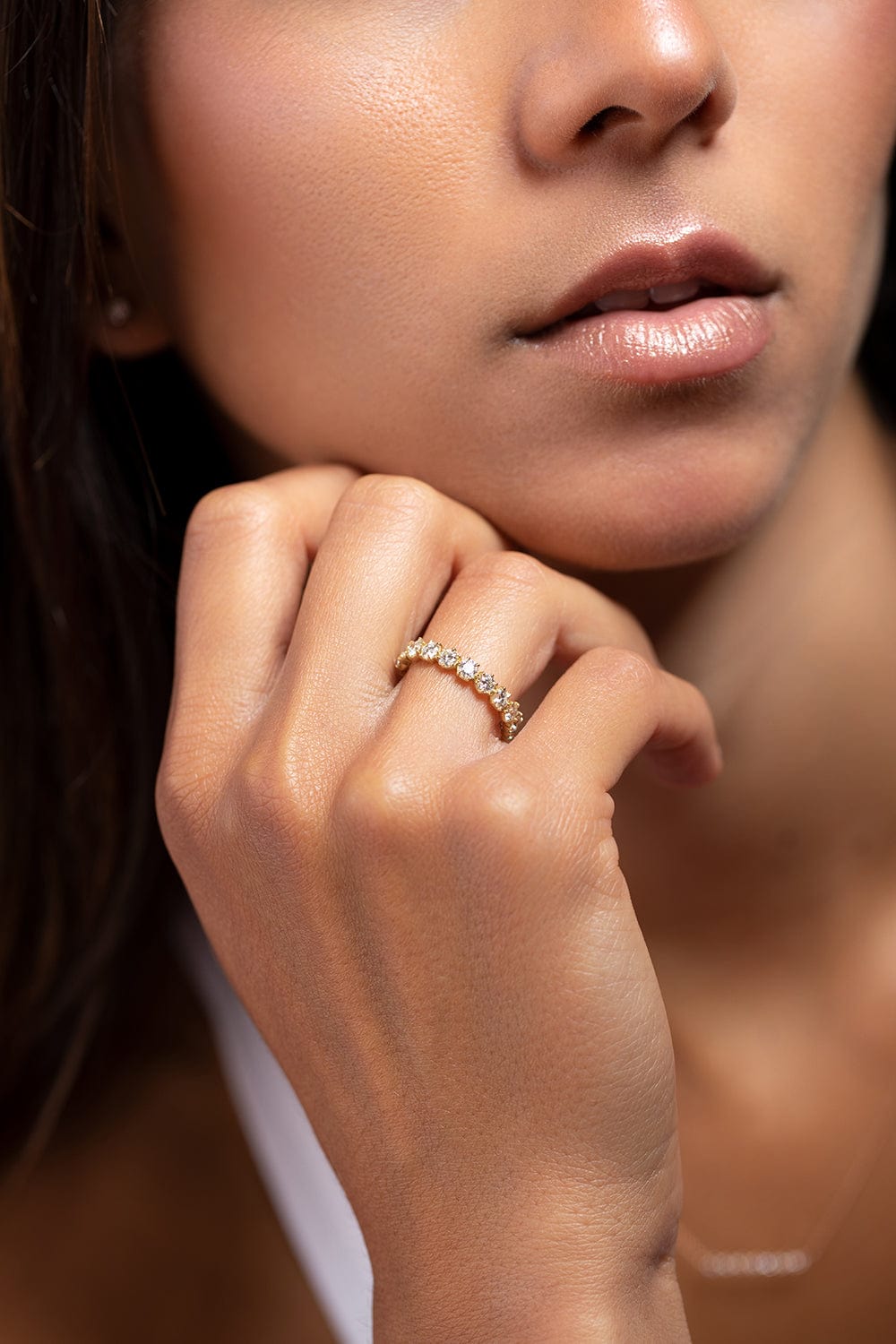 JADE TRAU-Catherine Eternity Band - 2.4ctw-YELLOW GOLD