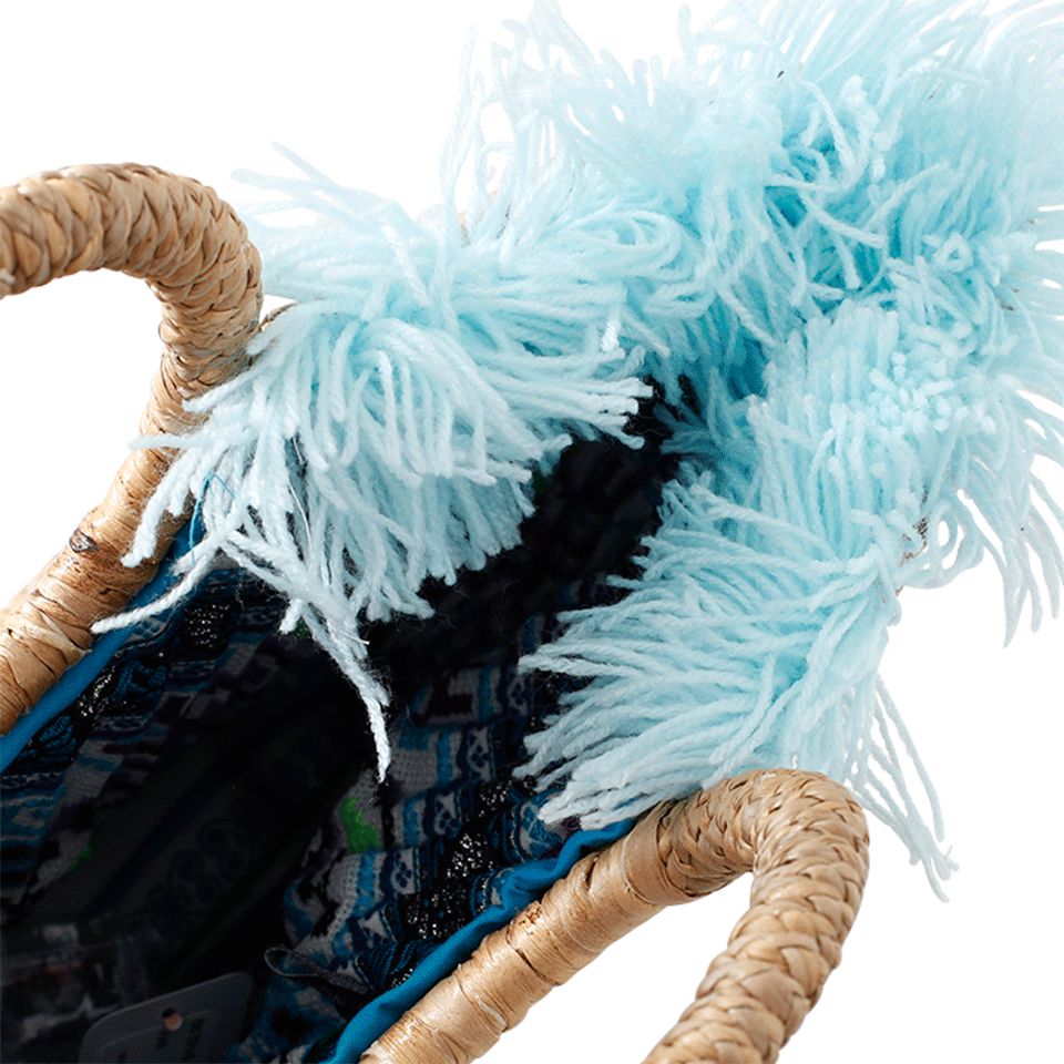 JADETRIBE-Fringe Basket Bag-SKY