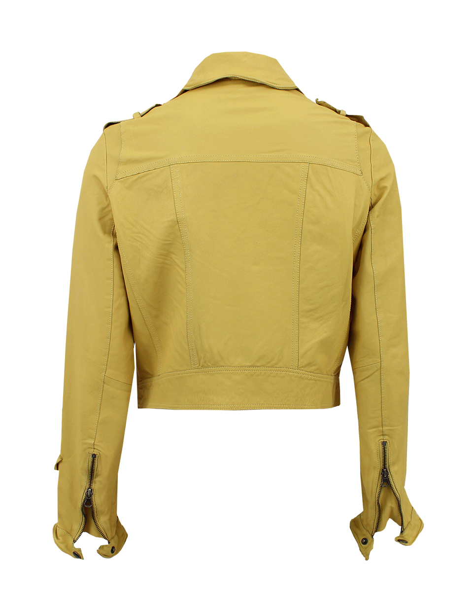 JAKETT-Josey Crop Leather Biker Jacket-