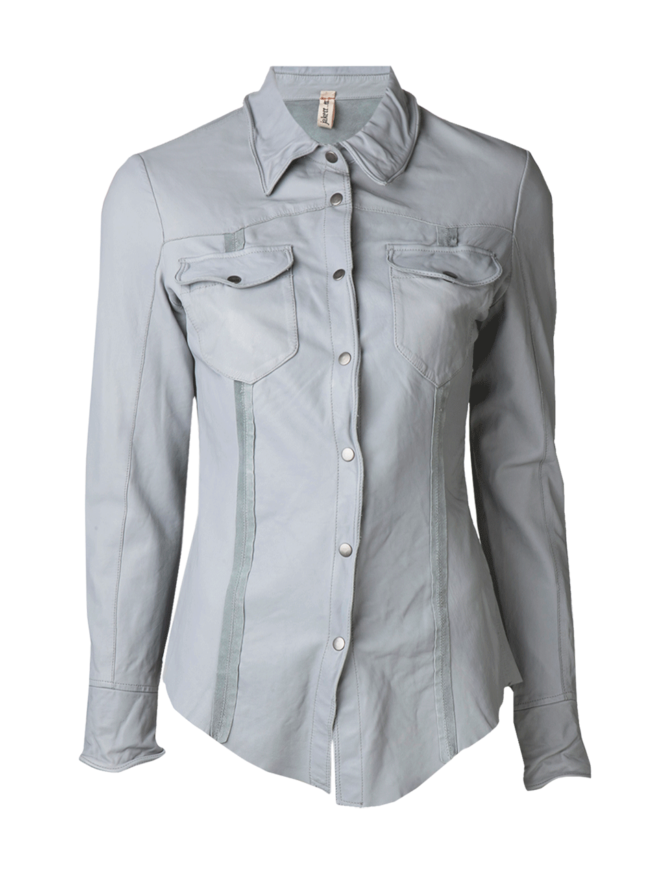 JAKETT-Robin Snap Up Leather Shirt-