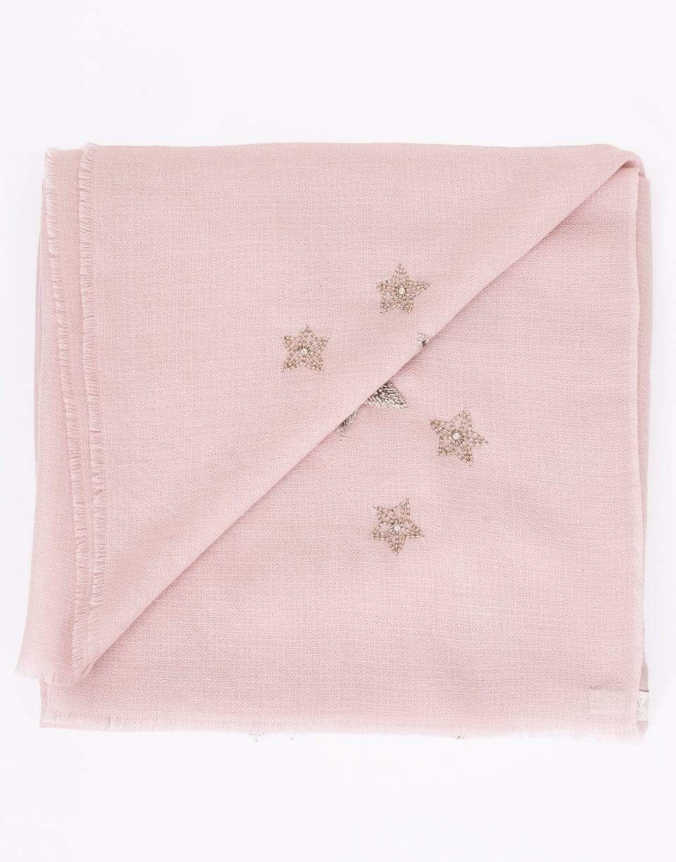 JANAVI INDIA-A Starry Night Scarf-LILAC