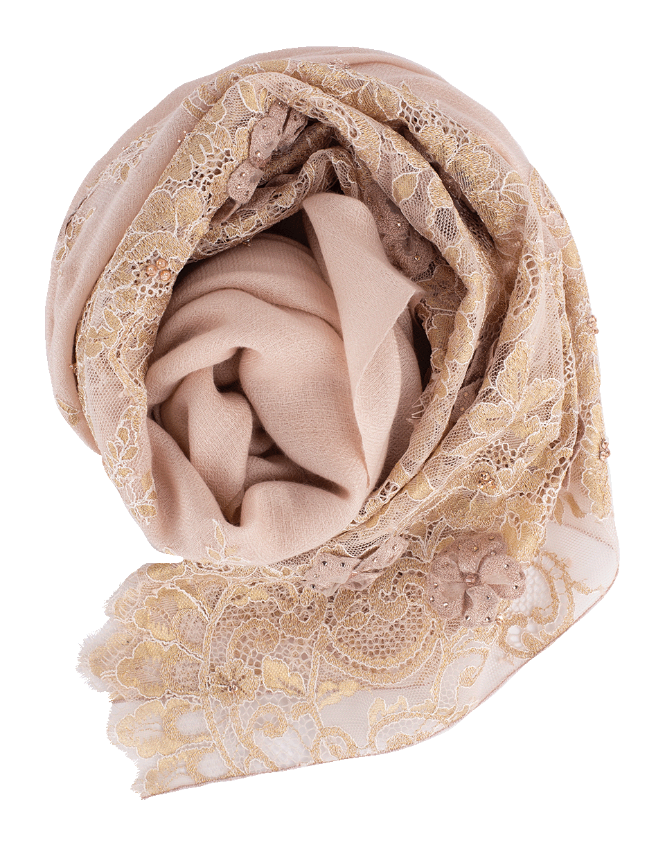 JANAVI INDIA-Dreams Scarf-NUDE