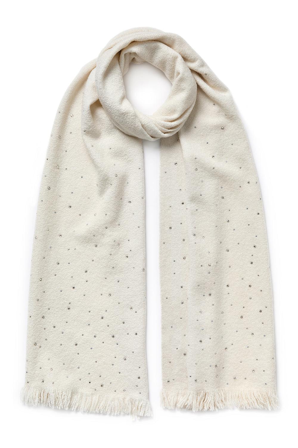 JANE CARR-The Krug Scarf - Blanc De Blanc-BLANC DE BLANC