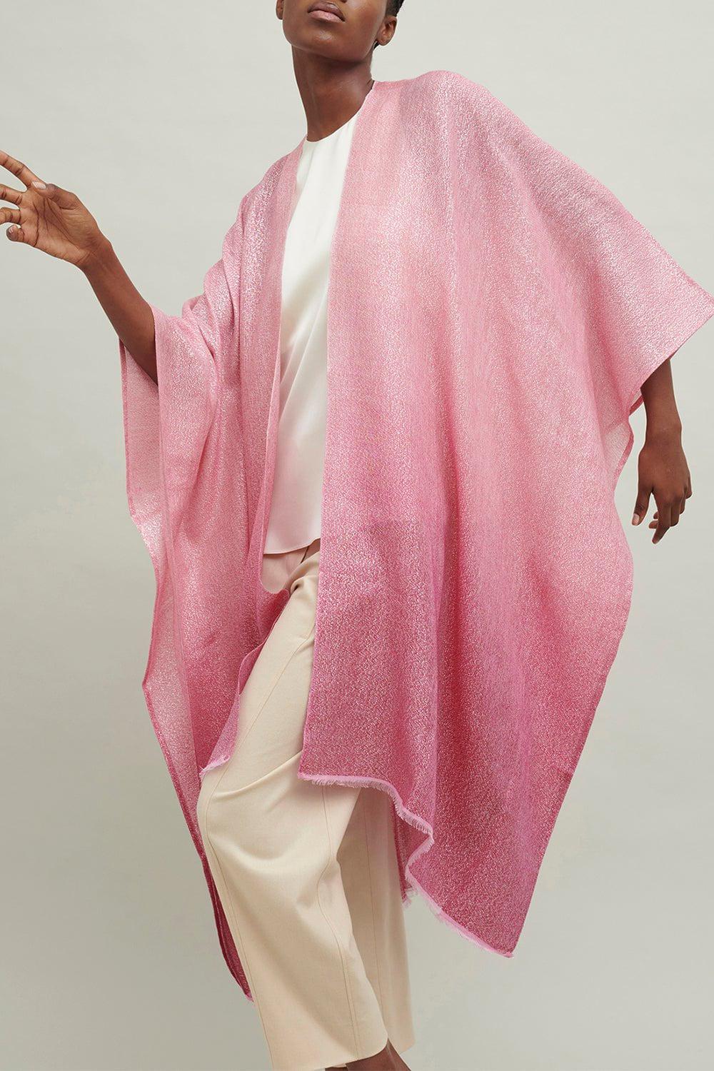 JANE CARR-The Long Kaftan - Dragon Fruit-DRAGONFR